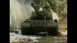 Russian heavy tank IS 2  WW2 tanks [upl. by Nonnac]