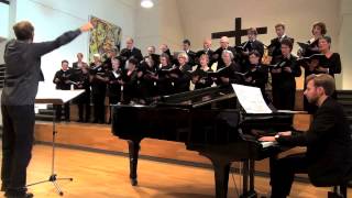 F Mendelssohn  Alles was Odem hat from Lobgesang performed with choir amp piano [upl. by Dagna]