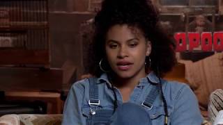 Deadpool 2 Interview Zazie Beetz amp Julian Dennison [upl. by Chill164]