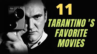 Quentin Tarantinos favorite movies [upl. by Kwabena]