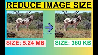 How to Reduce Size of an Image File  Compress an Image File [upl. by Joanna]