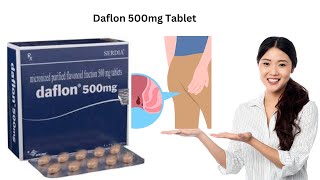 Daflon 500mg Tablet  Diosmin 450mg  Hesperidin 50mg I daflon500 [upl. by Anirtal]