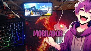 MINHA EXPERIÊNCIA JOGANDO NO MOBILADOR [upl. by Innavoij893]