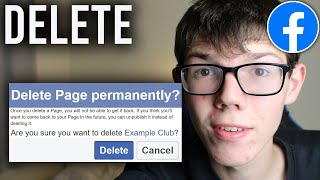 How To Delete Facebook Page Permanently  Delete FB Page [upl. by Burkley]