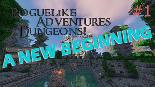 RAD Minecraft Modpack EP 1  A NEW BEGINNING [upl. by Atenik]