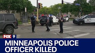 Minneapolis police officer killed latest on shooting [upl. by Shotton109]