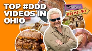 Top 5 DDD Videos in Ohio with Guy Fieri  Diners DriveIns and Dives  Food Network [upl. by Aziaf]