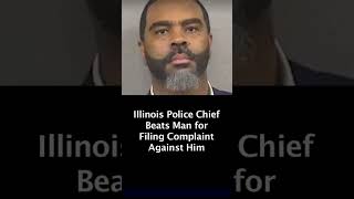 Chief of Police Attacks Man Filing Complaint Against Him  Carl Scott  Robbins Illinois [upl. by Ddet]