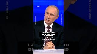 Putin explica la historia y sufrimiento de Ucraniaputin presidente rusia noticias ejército [upl. by Winston]