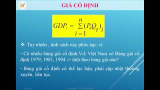 Kinh Tế Vĩ Mô  Lý Thuyết Đo Lường Sản Lượng Quốc Gia GDP GNP [upl. by Yelik220]