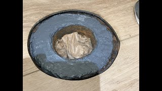 Cast Iron Toilet Flange Repair with JB Weld [upl. by Valorie]