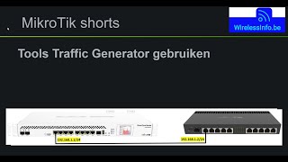 MikroTik Tool Traffic Generator gebruiken [upl. by Ylluz293]