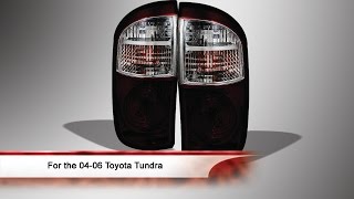 0406 Toyota Tundra Double Cab OEM Style Tail Lights [upl. by Hsiwhem470]