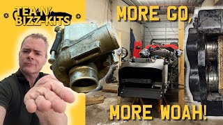 NIGHTMARE Supercharger removal  no tool brake caliper refurb [upl. by Lani444]