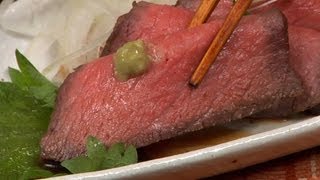 Easy Roast Beef Recipe Japaneseinspired Roast Beef with Savory Dashi Sauce  Cooking with Dog [upl. by Martel]