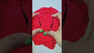 Red Sand Shapes ASMR Ep1555 shorts [upl. by Gustin]