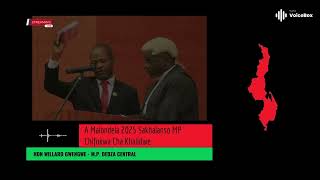 A Malondela 2025 Sakhalanso MP Chifukwa Cha Khalidwe  Hon Willard Gwengwe [upl. by Odlanor]