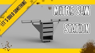 Mitre saw station for the BOSCH GCM 8 SJL [upl. by Okiek]