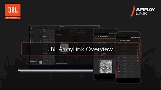 JBL ArrayLink App Overview [upl. by Subocaj99]