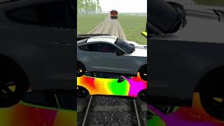 Indian bike game 3d  mustang GT car crash [upl. by Arevle]