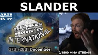 HOI4 International Slander  10000 Hearts of Iron 4 Tournament [upl. by Kopaz]