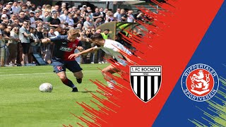 Highlights 1FC Bocholt  Wuppertaler SV  Regionalliga 2324 [upl. by Tressa102]