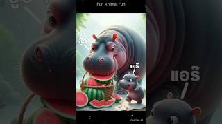 รู้หรือไม่ ทำไมหมูเด้งเป็นลม fun animals cute [upl. by Garrick]