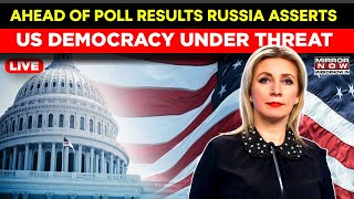 LIVE US Democracy Under Threat Russias Maria Zakharova On Elections  Top World News [upl. by Maurizia364]