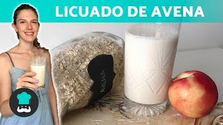 LICUADO de AVENA para BAJAR de PESO 🥛 Receta FÁCIL y SANA [upl. by Aicilas]