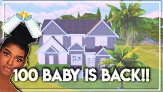 NEW 100 BABY CHALLENGE HOUSE [upl. by Heidy]