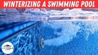 How to Close and Winterize an Inground Pool  Swimming Pool Winterizing Pool Closing Tips [upl. by Imhskal]