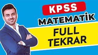 KPSS MATEMATİK FULL TEKRAR  ŞENOL HOCA [upl. by Araiek]