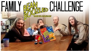 Family Bean Boozled Challenge Vomit Warning [upl. by Ranice894]