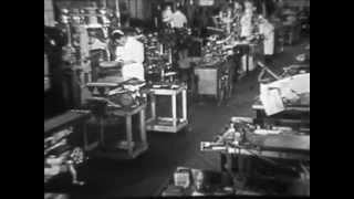 1950s Wurlitzer Factory Tour  Jukebox Manufacturing A Visit to Wurlitzer  CharlieDeanArchives [upl. by Towroy448]