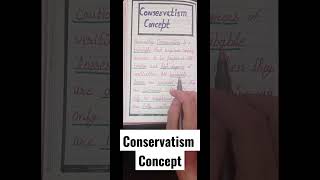 What is Conservatism Concept🤔 [upl. by Magnusson507]