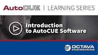 Introduction to AutoCUE Software [upl. by Neersin419]