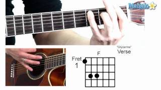 How to Play quotGlycerinequot by Bush on Guitar [upl. by Dao]