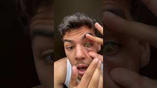 توكيب عدسة العين 😂😂😳 shortvideo shortsviral funny shorts short [upl. by Jewel768]