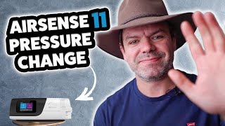 How To Adjust Pressure Levels amp Change Settings On ResMed AirSense11👨🏻‍🏫 [upl. by Kort]