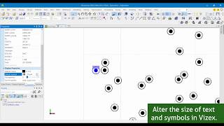 Micromine 20205  NEW Alter the size of text or symbols in Vizex [upl. by Laddy]