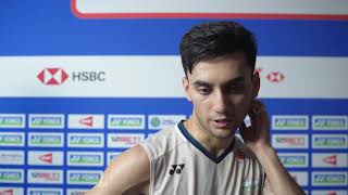 Indias Lakshya Sen looks ahead to semifinal with Indonesias Jonathan Christie [upl. by Peppel]