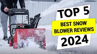 ✅TOP 5 BEST SNOW BLOWER REVIEWS ON ALIEXPRESS [upl. by Idnat281]