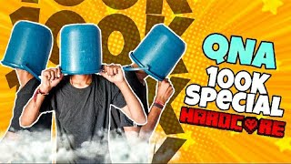 I Survived 100K Subscribers In YOUTUBE Face Reveal  QNA BucketHead Gaming [upl. by Assel]