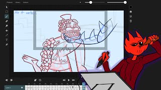 Animating Twisted Freddy Episode 3 [upl. by Ardnat]