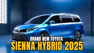 Next Gen 2025 Toyota sienna Hybrid unveiled Luxury Minivan 7 Seater Family car toyotasienna [upl. by Susumu]