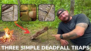 Corporals Corner MidWeek Video 13 Three Simple Breakaway Deadfall Traps [upl. by Bord]