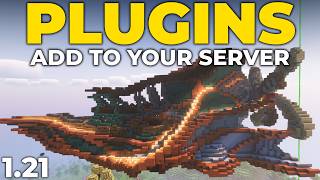 How To Add Plugins to a Minecraft Server 121 [upl. by Ycrad]