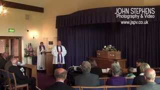 Funeral video Mrs Madge Howe Lichfield Staffordshire JSPV [upl. by Ahtelat]