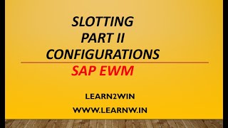 SAP EWM SLOTTING  storage section  generate bins in sap ewm  activity area sap ewm  sort bins [upl. by Michele]