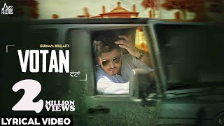 Votan  Official Audio  Gurnam Bhullar  Songs 2016  Jass Records [upl. by Ahsetel]